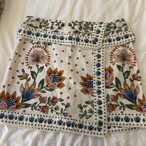 Farm Rio Summer Garden Skirt